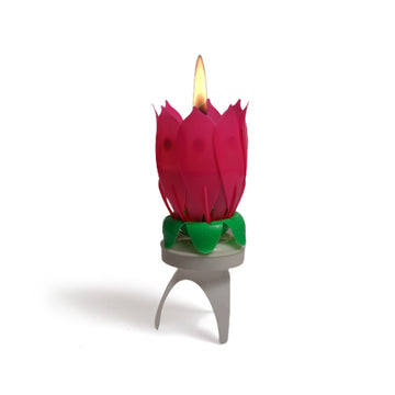 LOTUS REVOLVING CANDLE